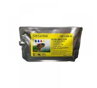 2Liter Dye Sublimation Ink Bag Compatible With JV33 JV331SB54 SB410 JV3201CS100 JV3001BS4 2000ml Ink Pack Chips For Printers(Yellow 2000ml)