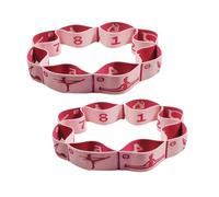 2lotDance Stretch Band Elastic Resistance Home Pilates Exercise Pull Strap For Muscle Building Split Training