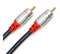 2M 1 Rca Male To Male Subwoofer Digital Coaxial Cable Lead Phono Audio Video