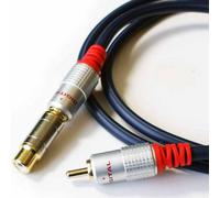2M 1 Rca Phono Male To Female Extension Cable Lead Digital Coax Subwoofer Audio