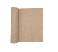 2M 12cm-35cm Natural Burlap Jute Ribbon Fabric Roll Wedding Rustic Wrap Presents Table Home Decor for Art,Craft(25cm)