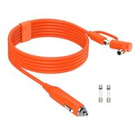 2M 12V-24V Car Charger, DC7909/8020 Cigarette Lighter Charger 14AWG DC 8mm Extension Cable Portable Power Station Car Charging Cable for Explorer 1000 V2/500/300/240 Jackery BLUETTI EB3A/EB70/EB70S