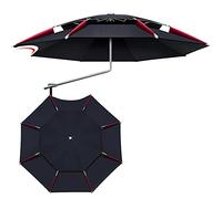 2m/2.2m Offset Cantilever Patio Umbrella Garden Umbrella, Tilt/360°Rotation/Waterproof Round Canopy/UV 50+, Outdoor Fishing Umbrella good
