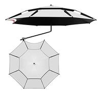 2m/2.2m Offset Cantilever Patio Umbrella Garden Umbrella, Tilt/360°Rotation/Waterproof Round Canopy/UV 50+, Outdoor Fishing Umbrella good