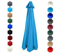 2m/2.7m/300cm Parasol Umbrella Replacement Canopy Sun Umbrella Replacement Cover for Standard & Cantilever Parasols Upgrade Your Outdoor Umbrella