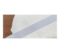 2M 20/25/30/40/50mm Rubber Band Fold Over Elastic Band for Underwear Pants Bra Rubber Clothes Adjustable Soft Waistband Elastic Rubber Elastic Bands(White,50mm)