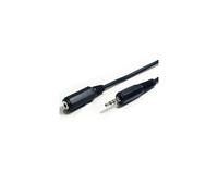 2m 3.5mm 4 Pole AUX Jack Plug to Female Socket Extension Cable iPhone Headphone