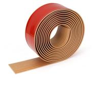 2M×5CM PVC Floor Transition Strip - Self Adhesive Laminate Yellow Oak Floor Threshold Cover Strips, Flooring Edge Trim for Joining Floor Gaps Tile Wood Laminate Joins Gap Carpet Door (Wood Grain)