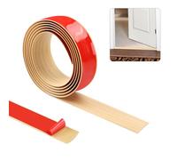 2m×5cm Threshold Strip,Carpet Door Trim Stripstrips, Floor Transition Strips, Self Adhesive Floor Door Divider Strip, Flat Laminate Profile Flooring Edge Trim Strip(Oak Grain)