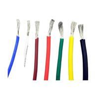 2M/5M Super Soft Silicone Rubber Wire 30 28 26 24 22 20 18 16 15 14 13 12 11 10 AWG Flexible DIY LED Lighting Wires Copper Cable(Red,2M,15AWG)