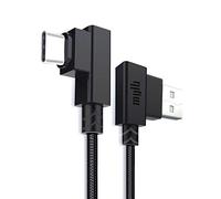 2m / 6.6ft USB Type C charge Cable,MYLB Nylon Braided USB C 5V/ 5A Super fast Charging and Data Sync Cable (Black)