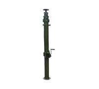 2m 6m 8m 10m 12m 16m 18m Manual Hand Winch Up Telescopic Mast For Antenna Camera Truss Lifting Tower Boom Bracket Adjustable