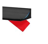 2M Black Silicone Shower Seal Strip,Bath Edging Sealing,Floor Threshold Water Barrier for Wet Room,Bathroom Tile Edge Caulk Beading Trim for Bathtub,Countertop,Kitchen,20mmx12mm