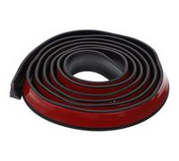 2m Black Silicone Sink Splash Guard Self Adhesive Water Blocking Strip | Cut to Length for Countertop Edges, Shower Rooms, Floor Thresholds, Wet Dry Separation, Dimensions May Vary
