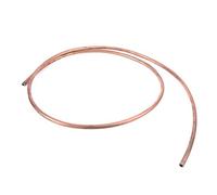 2m C1100 T2 Soft Copper Tube Pipe for Conditioner & Refrigerator - OD 0mm / ID 8mm, Ible Copper Coil Tu for HVAC Applications, Copper Pipe