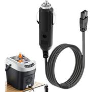 2m Car Refrigerator Power Cord, 12V/24V DC Power Cable, Universal Extension Lead for Auto Fridge, Cooler, Freezer Box