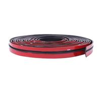 2M Car Roof Protector Seal Noise Insulation Car Door Weatherstrip Front Rear Windshield Edge Sealing Strip Sticker Accessory(2mx19mm)