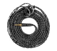 2m CCZ Melody IEM Earphones Cable, KBEAR ST24 Plus in Ear Monitor Cable 16 Core 5N OCC Silver-Plated Headphone Extension Cords for KS1 KS2 Storm, DC01 PRO, DC02 DC03 MC02 NC01 (TFZ-Pins, 3.5mm Plug)