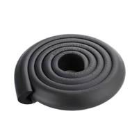 2M Child Anti-Collision Strip Baby Protection Strips Bumper Corner Soft Cover Table Anti Crash(Black G1941E)
