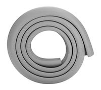 2M Child Safety Bumper Strips, Pink Rubber Table Corner Protectors L Shape Suitable for Wood Glass Tile Metal and Plastic (Grey)