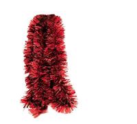 2m Christmas Chunky Tinsel - Red