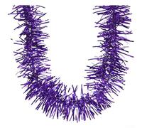 2M Christmas Garland with Metallic Foil Shine for Xmas Tree and Party Decoration Perfect for Seasonal Use (2m black)