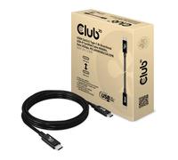 2m Club 3D CAC-1575 USB4 Type-C Gen2x2 Cable, 4K60Hz, 20Gbps, 240W Power Deliver
