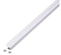 2M Corner Mounting Kit With Diffuser For Led Strip 2000X45.4X25.14Mm Silver