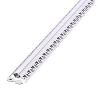 LED Aluminium Profile Plasterboard Recessed Mounting Strip Diffuser 2M/6.6ft