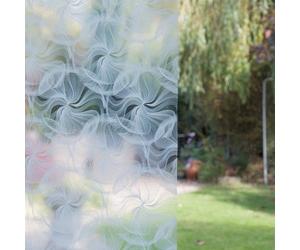 2m DC FIX WHITE FROSTED GLASS EFFECT STICKY BACK PLASTIC SELF ADH VINYL 45cm