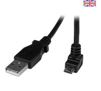 StarTech.com 2m Micro USB Cable - A to Down Angle Micro B