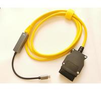 2M ENET OBD2 Cable +USB Type C High-Speed 1Gbps to Ethernet Adapter Fit for BMW Coding