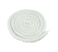 2m Fiberglass Stove Door Seal Rope for Wood Burning Stoves and Pellet Burners, Provides Elastic and Seal for Improved Heat Retention (12mm)