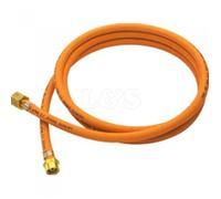 2m fitted hose 3/8ﾔBSP LH equal - Sievert Hose Fittings