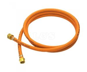 2m fitted hose 3/8ﾔBSP LH equal - Sievert Hose Fittings