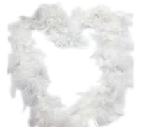 2m Fluffy Turkey Feather Boa Scarf Long Costume Boas Wedding Party Feather Boas Halloween Craft Boas Dancing Queen Boas White