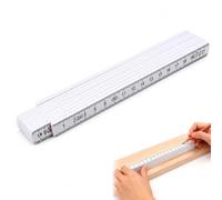 2m Folding Ruler Angle Scale Foldable Metre Stick for Carpenters & DIY Use | Large legible markings, secure snap lock, durable hinged joints, ideal for joinery, woodworking & precision measuring tasks