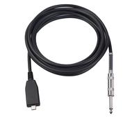 (2M) Guitar Recording Cable Type-C to 6.35mm Noise Reduction Hi-Fi 2/3m Guitar Audio Cable for Mobile Phones Tablets Laptops with Type-C