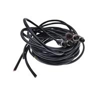 2m GX12 cable connectors waterproof joint extension cable plug male and female M12 2pin 3pin 4pin 5pin 6pin IDGTTLDF(6Pin male)