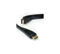 2m High Speed Ultra HD Male Slim Flat HDMI Cable 4K 3D Rated with Ethernet TV