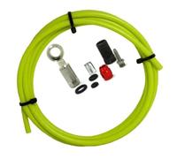 2m Hydraulic Disc Brake Hose for SRAM Guide for ultimate 2m Hydraulic | Fits for code, Level, Guide; for braided steel core; 2m length; includes olives, for banjo, seals; black/green/red (green)