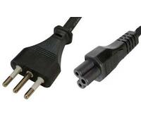 2M ITALIAN MAINS TO CLOVER LEAF C5 CABLE