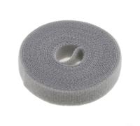 2m Long Cable Wrapping Tool Made of Nylon and Blended Fabric for Controlling For Tangles in Charging and Data Cables (gray)