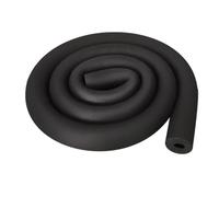 2m Long Foam Pipe Insulation Tube - Black Antifreeze Foam for 110mm Pipes Ideal for HVAC Plumbing and Fitness Facilities 6.56ft Durable Pipeline Covering