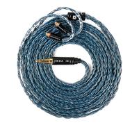 2M Long MMCX in Ear Monitor Cable, KBEAR ST24 Plus IEM Earphones Cable, 16 Core 5N OCC Silver-Plated Headphone Extension Cords for Shure SE215, SE215 pro, SE846, SE315, SE425, SE535 (MMCX, 3.5mm Plug)