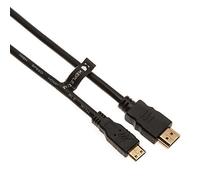 2m Mini HDMI to HDMI Lead Cord Video Cable Compatible with EOS, Powershot, Nikon Coolpix, D Series, Sony, Fujifilm, Nvidia Shield Tablet, Camera Camcorder - 4k 2.0 Hidh Speed Golden Plated (2m)