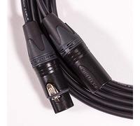 2m Mogami AES XLR to XLR Cord. 110ohm 3080 Digi Black Cable. Neutrik Gold XLRs