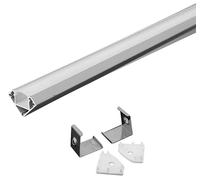 2M LED Profile Aluminium Channel Extrusion Housing Track For LED Strip Lights