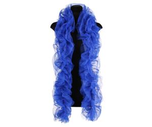 2m Organza Boa - Blue