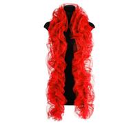 2m Organza Boa - Red